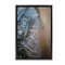 Stupell Industries Vertical Aerial Beach View Framed Floater Canvas Wall Art Design by Rick Berk